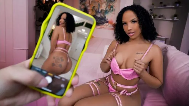 Romy Indy – Thick Ebony Hottie Romy Indy Lets Him Cum Inside Her To Get Over His Girlfriend
