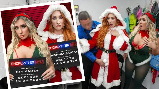 Mia James, Sophia Locke – Ho Ho Holiday Thieves