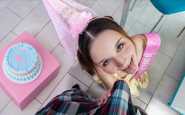 Carly Kiss - "Your Cock Is My Birthday Wish" - She Is Old Enough For An Orgasm Now