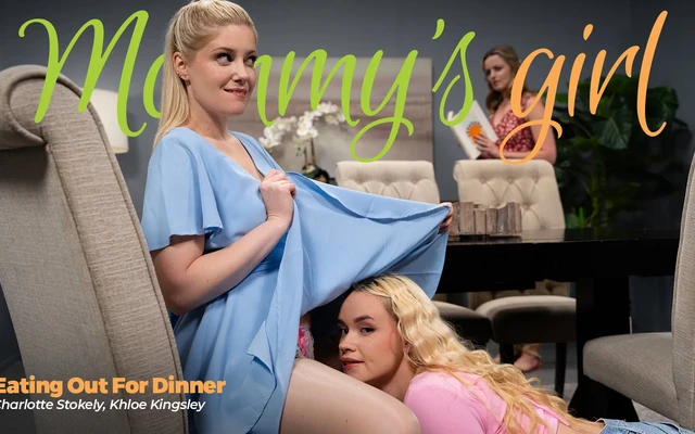 Charlotte Stokely, Khloe Kingsley - Eating Out For Dinner
